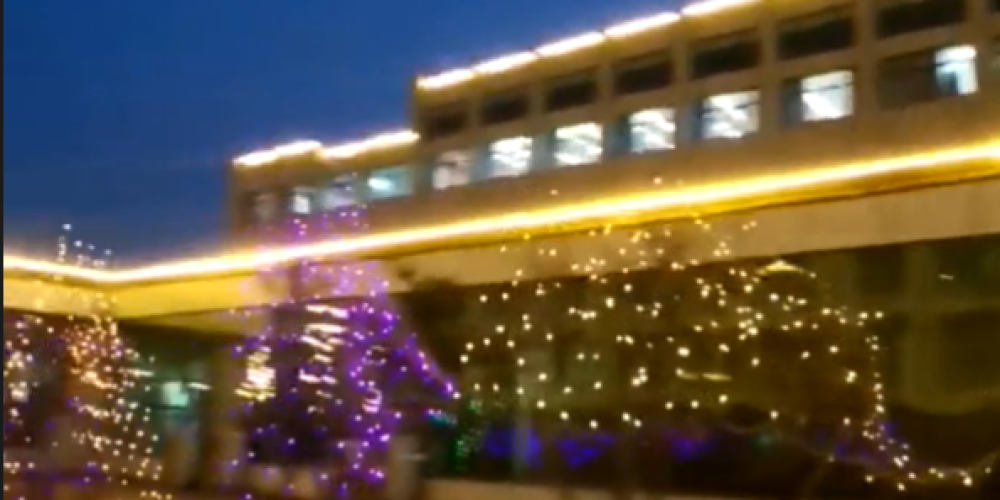整矿区楼体亮化